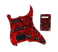 Battipenna A 3 Strati Con Pickup A Bobina Singola Interruttore A 5 Vie Scratch Plate Battipenna SSH Caricato Precablato Parti di ricambio per chitarre