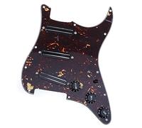 Battipenna A 4 Strati Caricato Precablato SSS A 11 Fori Con Pickup Ad Alto Rendimento Dual Hot Rail Per For FD Chitarra Parti di ricambio per chitarre