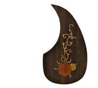 Battipenna Acustica Professionale Per Chitarra Battipenna Intagliato In Legno Massello Per Chitarra Battipenna Per Chitarra Acustica Diversi Tipi Tra Cui Scegliere(K)
