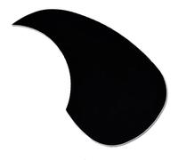 Battipenna autoadesiva Accessorio Per Battipenna Per Chitarra Trasparente Resistente Ai Graffi A Forma Di Uccello In Celluloide Nera Rossa Da 38 "40/41"(Black,38 Water)