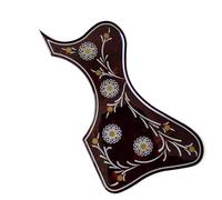 Battipenna autoadesiva Battipenna Per Chitarra Acustica Tartaruga Rossa Autoadesiva Spessore 2 Mm Per Accessori Per Chitarra Acustica