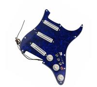 Battipenna Blu Pickup Dual Hot Rail Humbucker Pickup Versatilità Battipenna Precablato Per Chitarre Battipenna chitarra con pickup