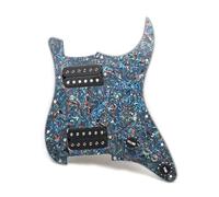 Battipenna caricato 5 Precablato ST Battipenna Coil Splitting Battipenna HH Loaded con Humbucker Pickups Set multicolore(Abalone Pearl w B)