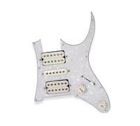 Battipenna caricato Parti di ricambio per chitarra precablata caricata Accessori per suonare la chitarra Chitarre elettriche Battipenna Pickup(White pearl)