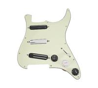 Battipenna Caricato Per Chitarra Elettrica SSS A 11 Fori ScratchPlate Precablato Con 3 Humbucker A Doppio Binario