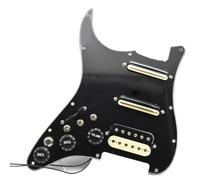 Battipenna caricato Piastra posteriore battipenna per chitarra SSH per mancini Pickup con interruttore Singlecut Cablaggio Pickup precablato caricato