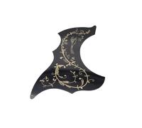 Battipenna Chitarra Acustica Battipenna Per Chitarra Acustica Classica Folk Per Mancini E Destrimani, 40" 41" Con Motivo Fantasia, Piastra Antigraffio Professionale(Left A)