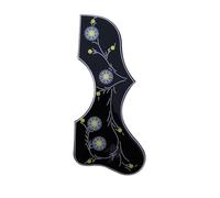 Battipenna Chitarra Acustica Battipenna Per Chitarra Folk Da 43 Pollici Con Guarnizione Adesiva E Deflettore(F)