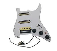 Battipenna chitarra caricato Caricamento Pre-cablato PickGuard Guitar Pickup Humbucker Pickup Alnico 5 HSS. Set Di Taglio Singolo Tagliato A Spinta A Cablaggio