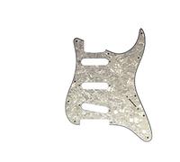 Battipenna chitarra caricato Guitar Alnico 5 Pickups Wvs. Bobina singola Pickup per chitarra per chitarra Cablaggio per chitarra adatto per chitarra str (Color : 06)
