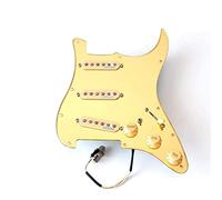 Battipenna chitarra caricato Pickguard Da Con 7-way In Colore Oro