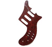Battipenna chitarra caricato Pickguard Di Tartaruga Precablato Pickguard Single Alnico Pickup Per Imbracature Per La Saldatura Della Chitarra Speciale (Color : Only pickguard)