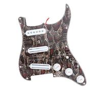 Battipenna chitarra caricato Pickguard PickGuard PickGuard PickGuard Pymucker Prekerared PickGuard Pellicola Per Fender Strat