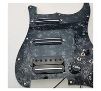 Battipenna chitarra caricato Pickup Per Chitarra A Doppio Condensatore Raro Ssh. Humbucker Pickups PickGuard Cablaggio Adatto Per 20 Combinazioni Di Stile