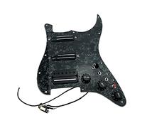 Battipenna chitarra caricato Pickup Per Chitarra Humbucker Pickup Prewired PickGuard Guitar Guitar Alnico 5 HSS. Set Di Taglio Singolo Tagliato A Spinta A Cablaggio