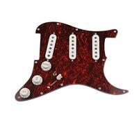 Battipenna chitarra caricato Pickup Per Chitarra Pickguard Caricato A 7 Vie SSS 6. 0s Style Bobine Singole Alnico 5 Cablaggio Per Strat (Color : 06)
