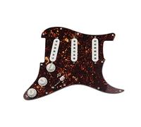 Battipenna Chitarra Caricato Pickup per Chitarra Precablati Caricati SSS 6. 0s Style Bobine Singole Alnico 5 Pickups Cablaggio A 7 Vie Pickguard