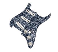 Battipenna Chitarra Caricato Pickup per Chitarra precablati caricati SSS 6. 0s Style Bobine Singole Alnico 5 Pickups Cablaggio a 7 Vie PickGuard (Color : 01)