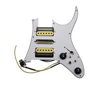 Battipenna chitarra caricato Pickup per chitarra precablato PickGuard Alnico 5 HSH 4C. Imbracatura del cablaggio Push-pull single cut set per Ibaz rg. Serie