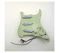 Battipenna chitarra caricato Pickup Per Chitarra SSS. Humbucker Pickups Zebra Guitar PickGuard Cablaggio Adatto Per STR Guitar 20 Combinazioni Di Stile