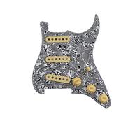 Battipenna Chitarra Caricato Pickups Guitar Alnico 5 Pickups SSS. Pickup A Bobine Singole Caricato Pickguard (Color : 20)