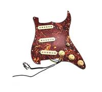 Battipenna chitarra caricato Pickups Guitar. SSS. Bobine Singole Alnico 5 Pickups PickGuard Caricato PickGuard/Giallo Pickup Coperchi Set