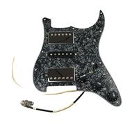Battipenna chitarra caricato Precablato Hsh. PickGuard Alnico 5 Humbucker Pickups Cablaggio Cablaggio