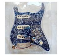 Battipenna Chitarra Caricato Prewibred Vintage Tri- Alnico Pickups Single Cut Converter 1 Set Cablaggio per Chitarra (Color : 1 Set Grey Pearl)