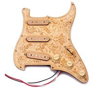 Battipenna chitarra caricato Scheda Di Guardia Del Pickup Del Circuito Del Pickup Della Chitarra Elettrica SSS. Pannello Circuito