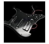 Battipenna Chitarra Caricato SSH. Set di Pickguard per Chitarra Elettrica Precablata Caricata Set di Pick-up Set 3ply Pickups Guitar Black