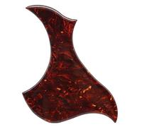 Battipenna decorativo in celluloide epossidico per chitarra acustica protezione antigraffio per chitarra folk Professional Acoustic Pickguard(Brown)