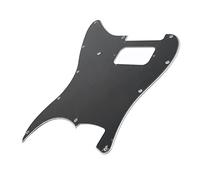 Battipenna della Chitarra Elettrica, Installazione Facile di Bella Progettazione del Piatto di Protezione della Chitarra Elettrica per la Prestazione (Nero)