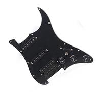 Battipenna Di Caricamento Precablato Per Chitarra SSH Con Set Di Pickup A Testa Di Ombrello Esagonale Per Parti Fai-da-te Di Chitarra Elettrica Parti di ricambio per chitarre (Color : 01)