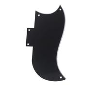 Battipenna E Piastra Copri Molle Battipenna A 3 Strati E 5 Fori Per Chitarra Elettrica SG 61 NERO
