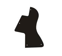 Battipenna E Piastra Copri Molle Battipenna Per Chitarra Elettrica A 3 Strati Nero