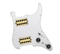 Battipenna E Piastra Copri Molle Battipenna Per Chitarra Elettrica HH Con Due Humbucker E Bobina Divisa(2)