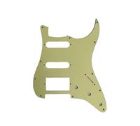 Battipenna E Piastra Copri Molle Chitarra Elettrica Fatta A Mano Battipenna Singolo Doppio Vintage A Tre Strati(3/4)