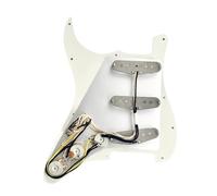 Battipenna E Piastra Copri Molle Pickup Per Chitarra SSS 5 Fatti A Mano Con Piastra Inferiore Grigia Per Mancini