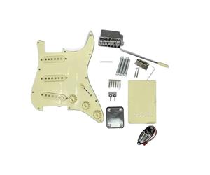 Battipenna E Piastra Copri Molle Set Completo Di Accessori Fai Da Te Per Chitarra Elettrica Stile ST