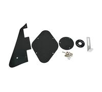 Battipenna LP standard/piastra posteriore di controllo copertura cavità vite di montaggio per stili Chitarra 1Ply Nero/Giallo Chitarra Scratch Plate Viti Chitarra Elettrica Battipenna Lp Set Chitarra