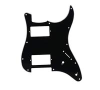 Battipenna nero 3 strati 11 fori ABS chitarra battipenna per HH 2 Humbucker