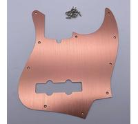 Battipenna per basso jazz a 10 fori, in alluminio anodizzato, in alluminio anodizzato, per basso a 4 corde, Fender American Standard Pro Jazz Bass Modern Style