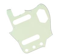 Battipenna per chitarra a 10 fori 1 pz 65 stile retrò anni '60 colori multipli ChitarraPiastra Protezione Antigraffio(Mint Green)