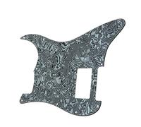 Battipenna per chitarra a 11 fori Un piatto antigraffio per chitarra Humbucker per battipenna per chitarra elettrica for For ST Professionale Battipenna per Chitarra Elettrica (Color : 08)