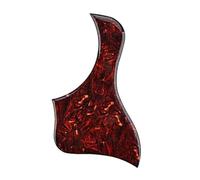 Battipenna Per Chitarra Acustica 1PC Profession Acoustic Guitar Pick Guard Piastra Antigraffio Per Chitarra Battipenna(Red C)