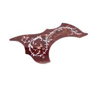 Battipenna Per Chitarra Acustica Battipenna Per Chitarra Acustica Classica Folk Per Mancini E Destrimani, 40" 41" Con Motivo Fantasia, Piastra Antigraffio Professionale(Left C)