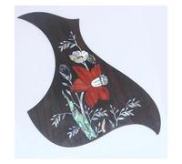 battipenna per chitarra acustica Battipenna Per Chitarra Acustica In Legno Modellato, Autoadesivo E Resistente (Color : E)