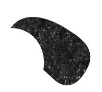 battipenna per chitarra acustica Battipenna Per Chitarra Acustica Pick Guard Scratch Autoadesivo Per Parti Di Chitarra Nero
