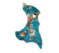 Battipenna Per Chitarra Acustica Chitarra Folk A Forma Di Uccello 40 Pollici 41 Pollici Superficie Lucida Battipenna Per Chitarra Acustica Supporto Autoadesivo(A)