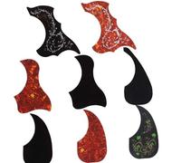 Battipenna Per Chitarra Acustica Da 8 Pezzi Colibrì Autoadesivo E Battipenna Per Chitarra A Forma Di Acqua Elegante E Bello